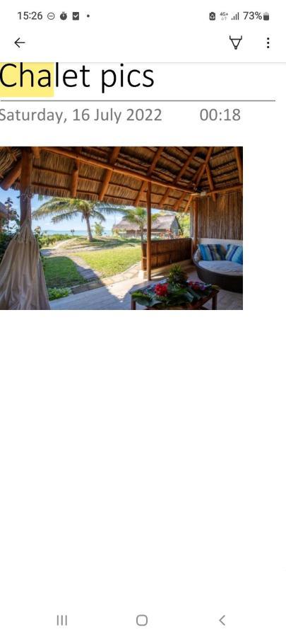 Casa Cabana Beach Vilankulo Exteriér fotografie